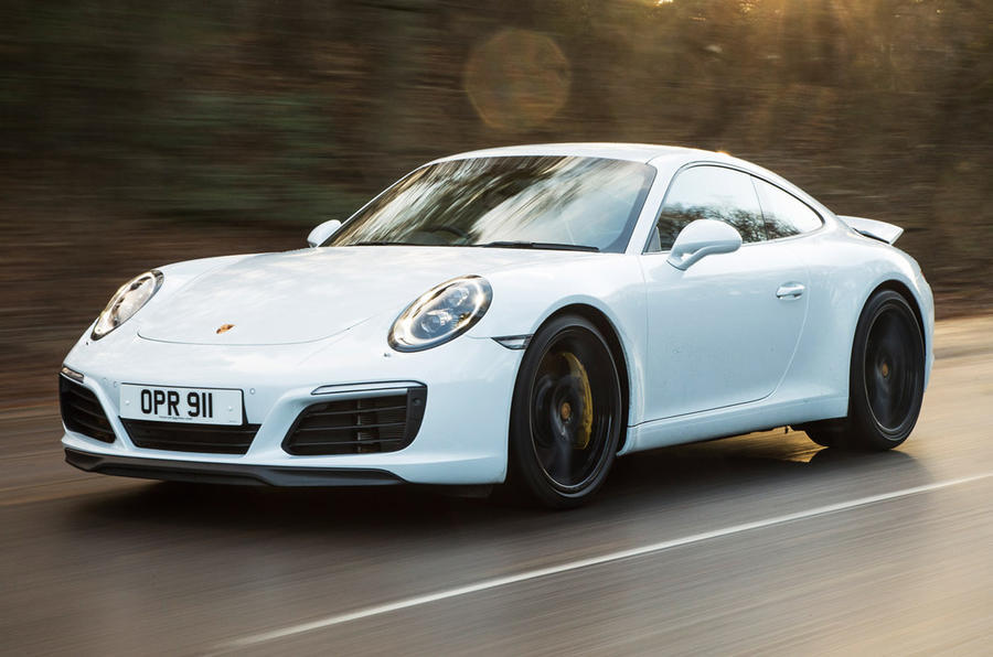 white car