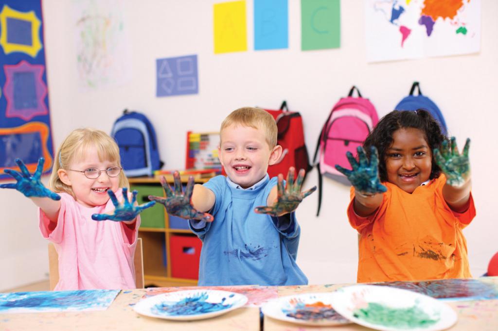 Enfants à l'école