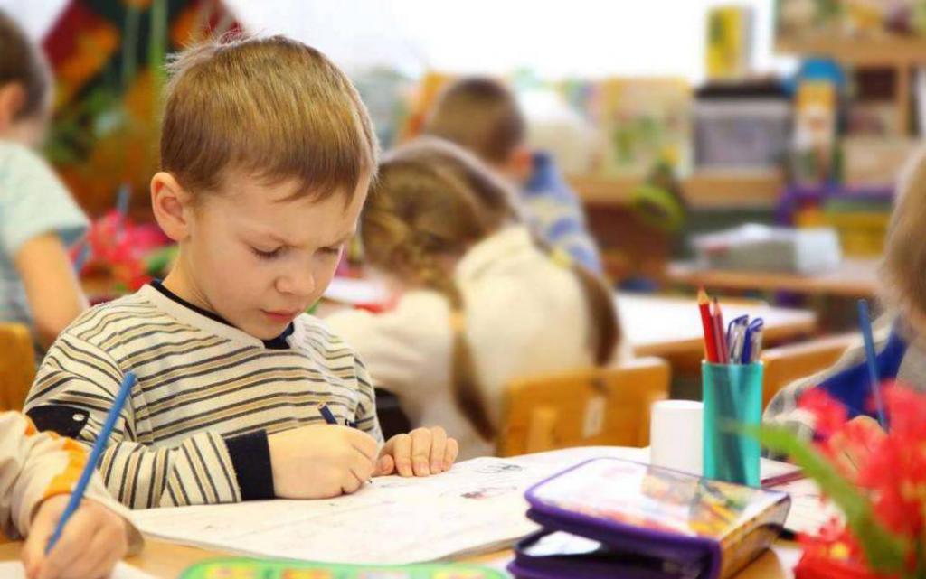 À l'école