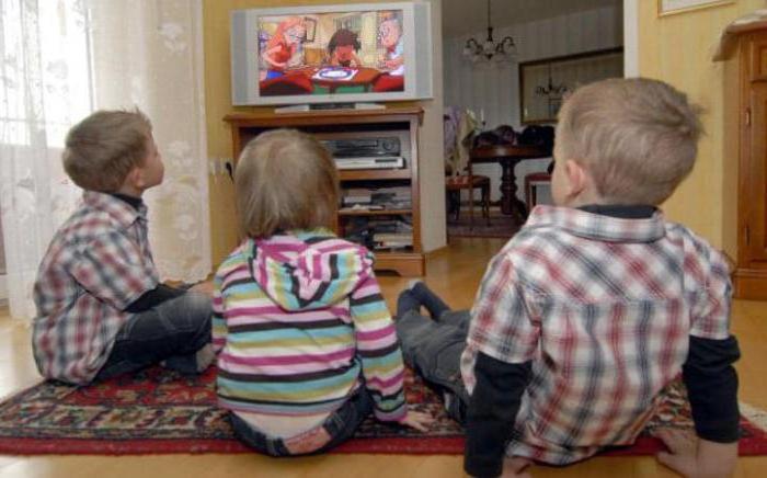 the problem of the influence of television on a person