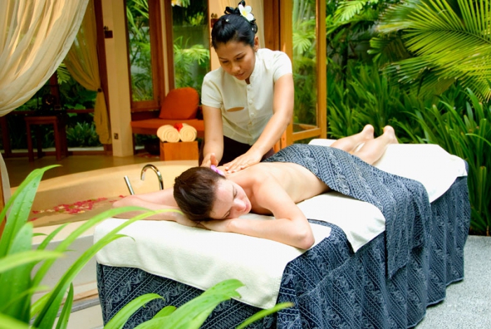 Open massage room