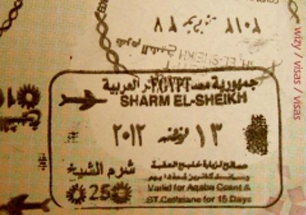 Sinai visa in charm
