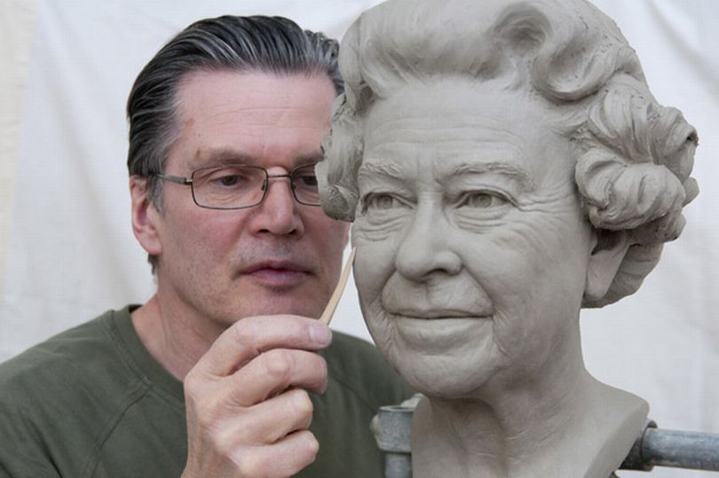 Travail de sculpteur