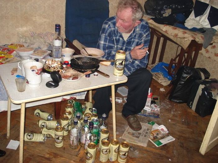 This is an alcoholic stash