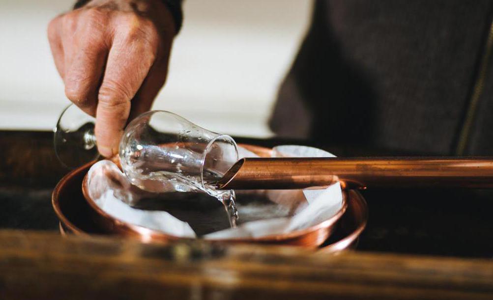 Distillation de matériaux de vin de cognac
