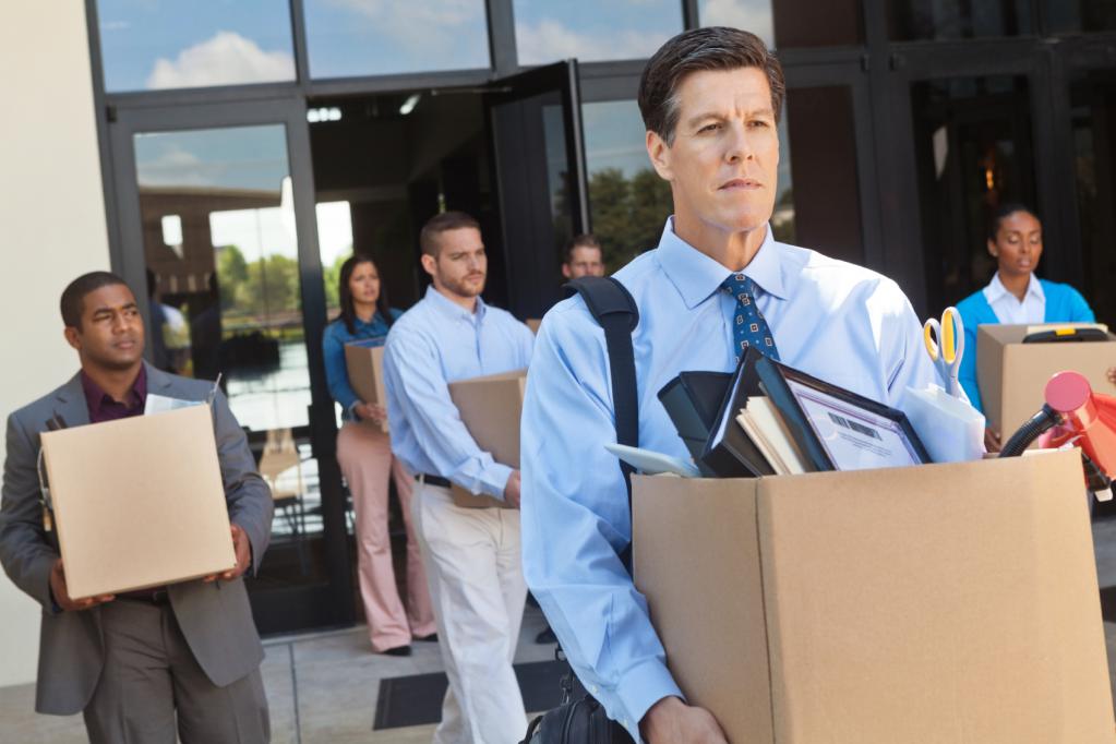 réduction du nombre d'employés garantie et compensation