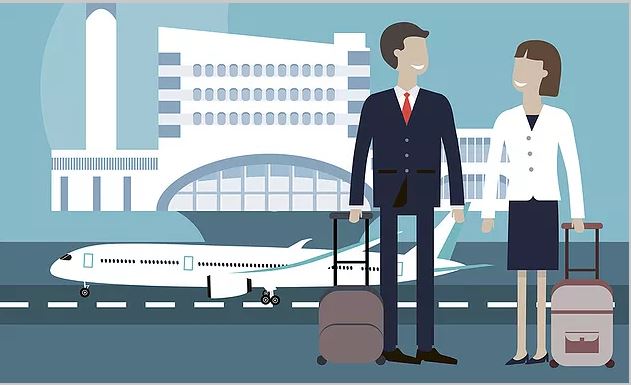 draw up an expense report on a business trip