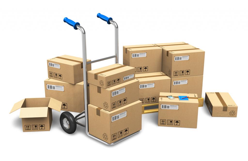 Les marchandises sont en cours de préparation pour l'expédition