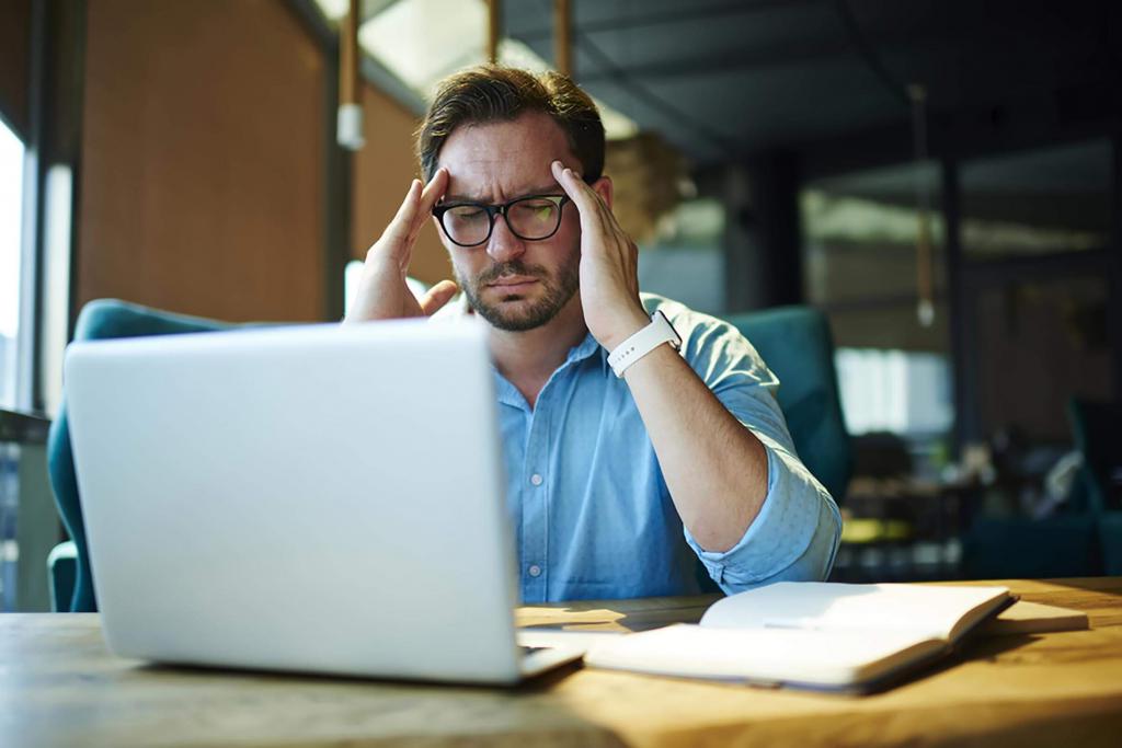 Les difficultés du travail à distance.