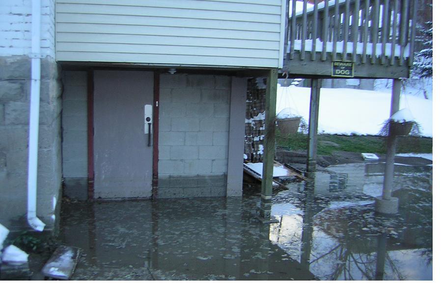 Flooding at home