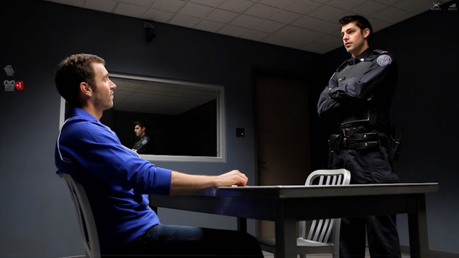 Interrogation man