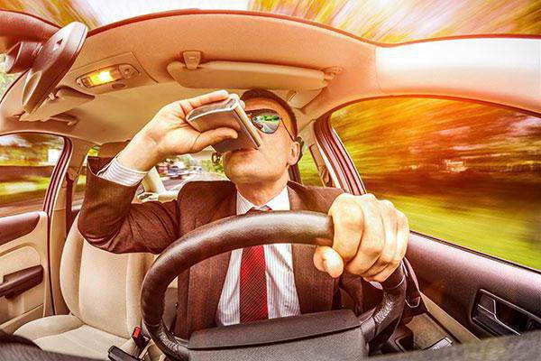 the act of finding the employee in a state of intoxication