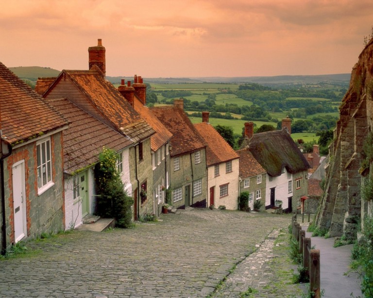 Street in the village