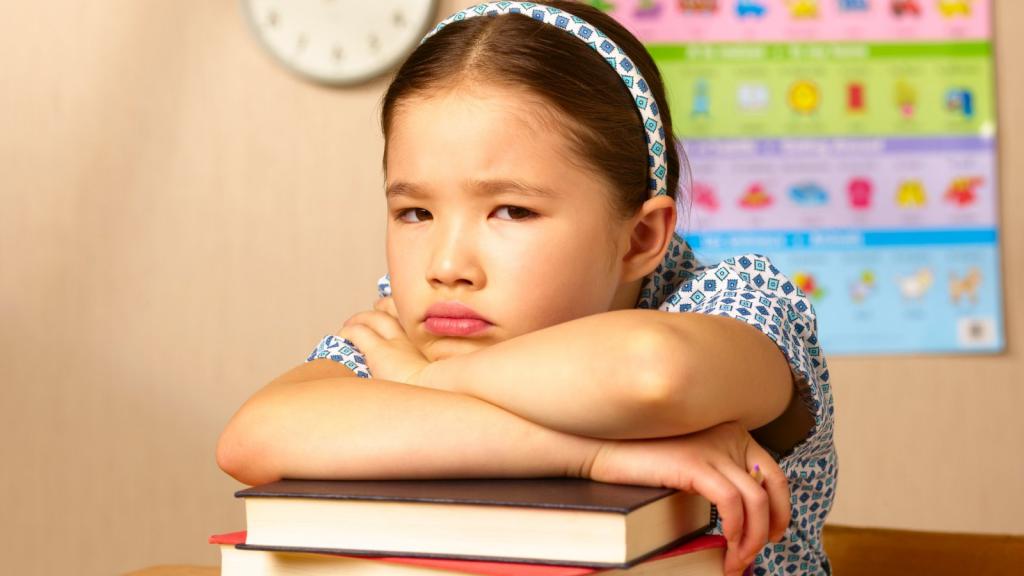 Frustrated girl