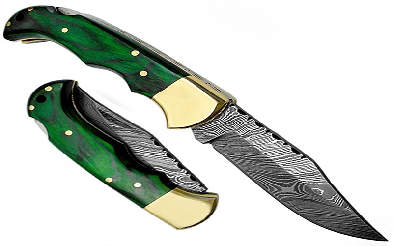 Couteau vert