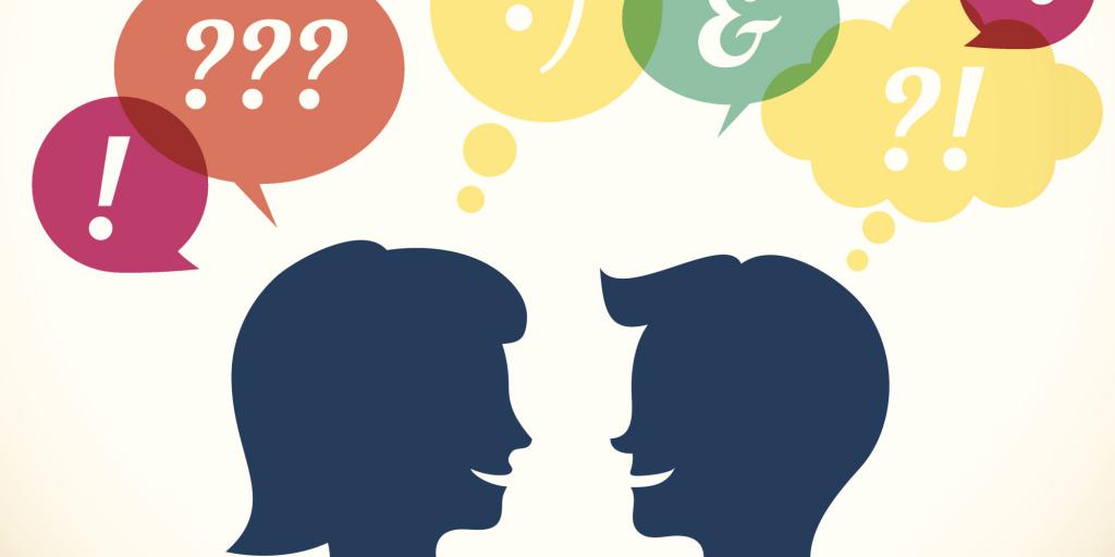 Illustration de dialogue