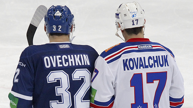 A. Ovechkin et I. Kovalchuk