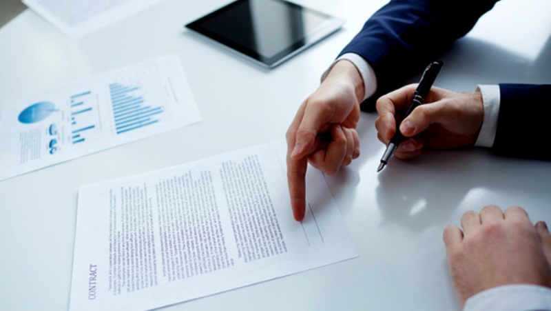 signer un contrat
