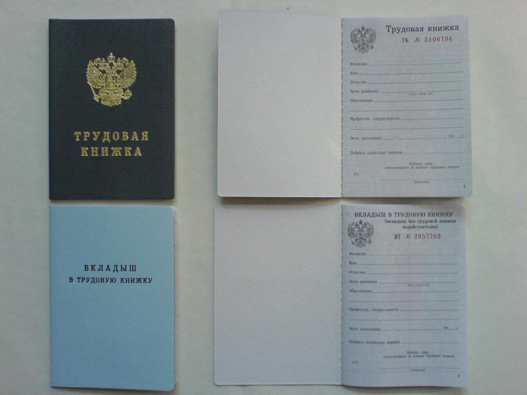 Type of work book and its insert