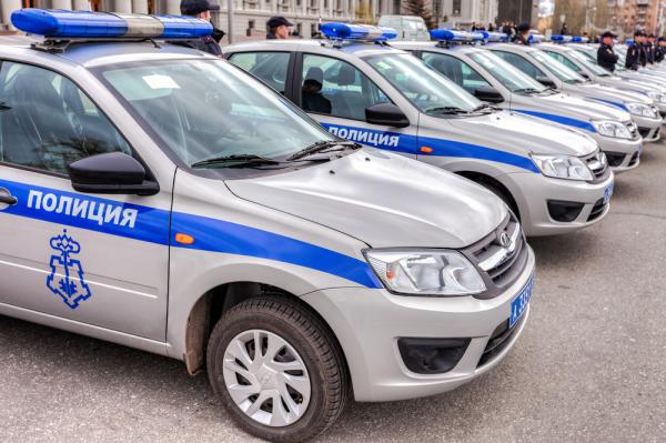 police cars
