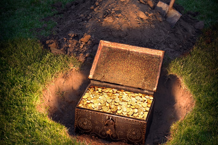 Treasure, find