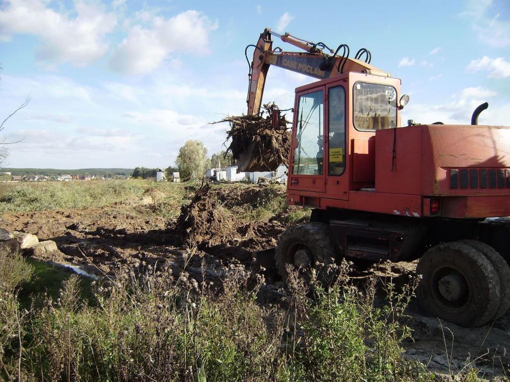 work as an excavator