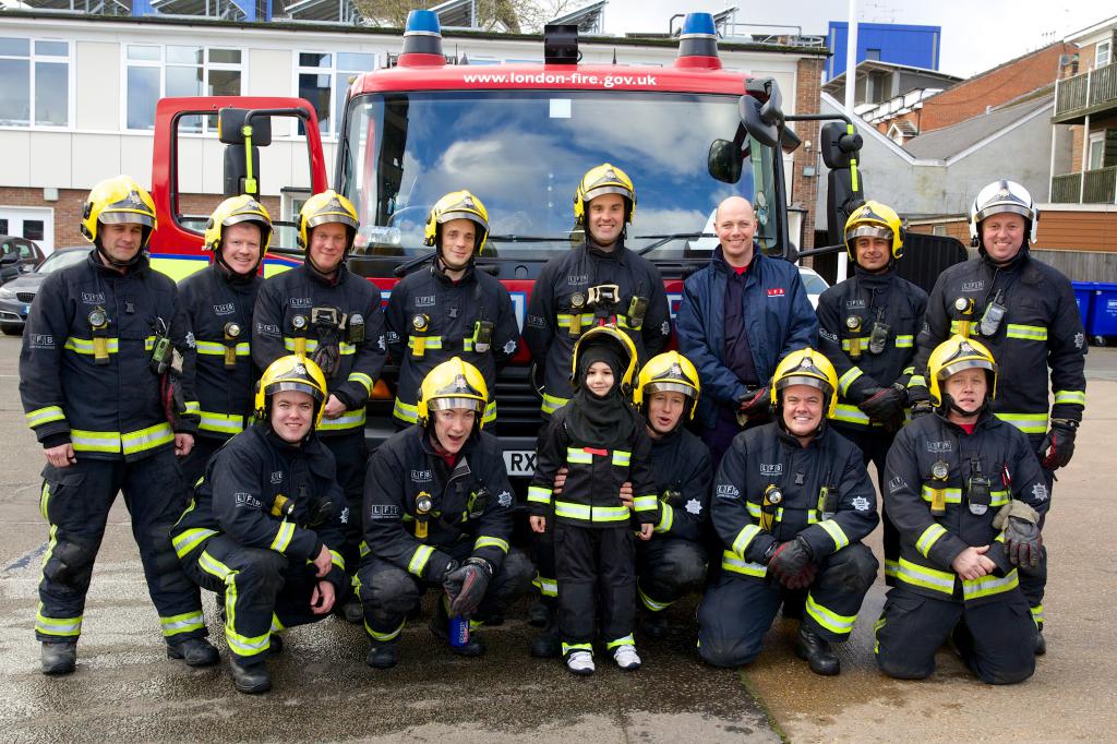 Firefighters discipline is especially important